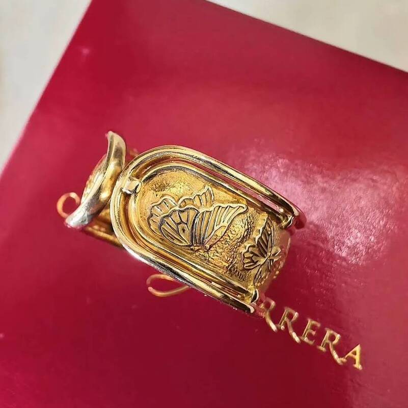 Carrera y Carrera кольцо с бриллиантами, золотое-12