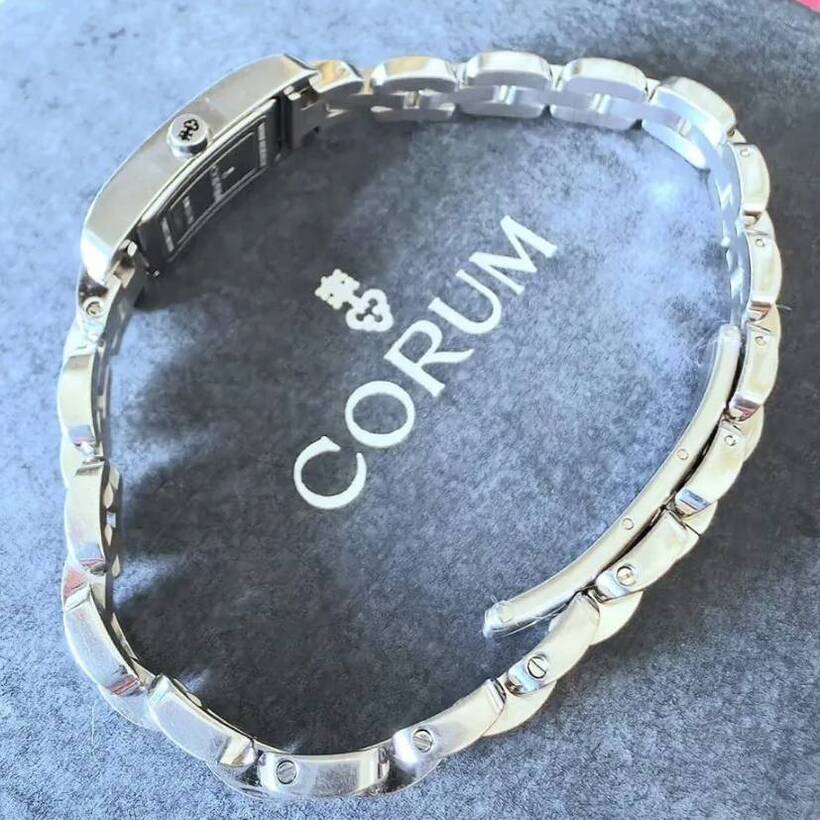 Corum женские часы с бриллиантами-7